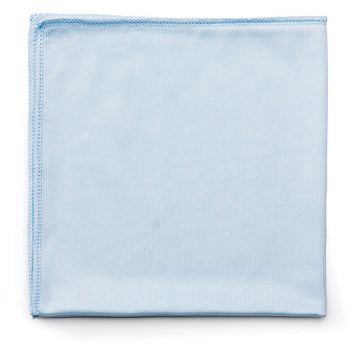 Rubbermaid® Commercial Executive Series Hygen Cleaning Cloths, Glass Microfiber, 16 X 16, Blue, 12-ct freeshipping - TVN Wholesale